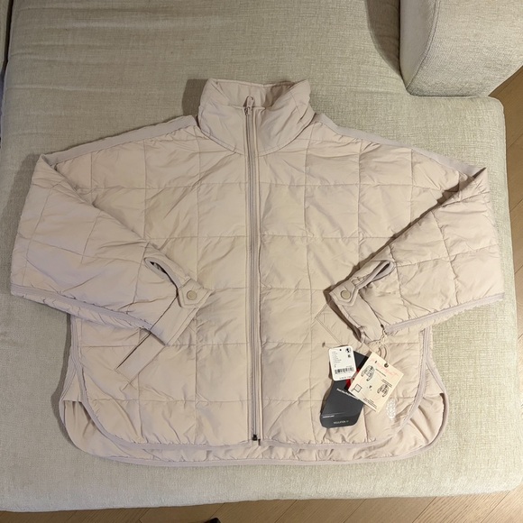 FP Movement Pippa Packable Puffer Jacket Coat Free People Tofu Sz Medium New NWT - Picture 6 of 10